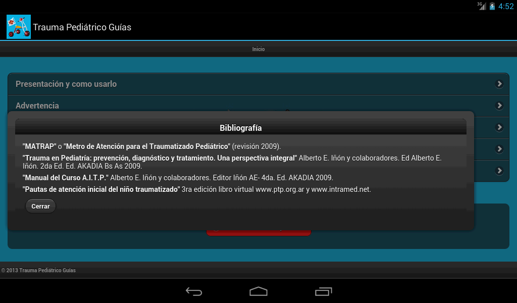   Trauma Pediátrico Guías Gratis– captura de ecrã 