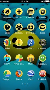 download Warna Senyum C Launcher tema free