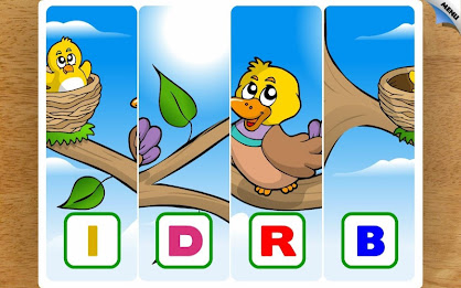 Kids Animal Word Puzzles poster 12