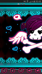 Emo růžové styl GO Launcher EX poster 3