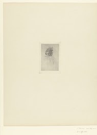 Hoofd van mannelijke acteur met steek