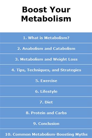 Metabolism Booster