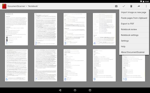 DocumentScanner Screenshot