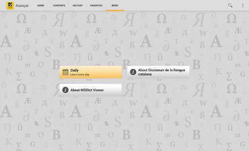 Advanced Catalan Dictionary TR Screenshots 2