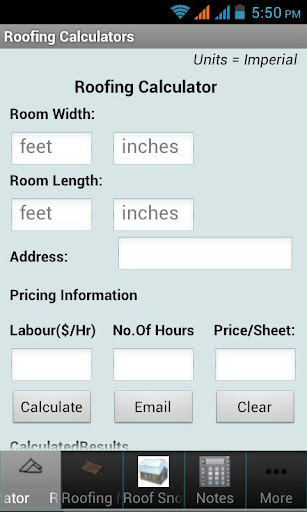 Roofing Calculators