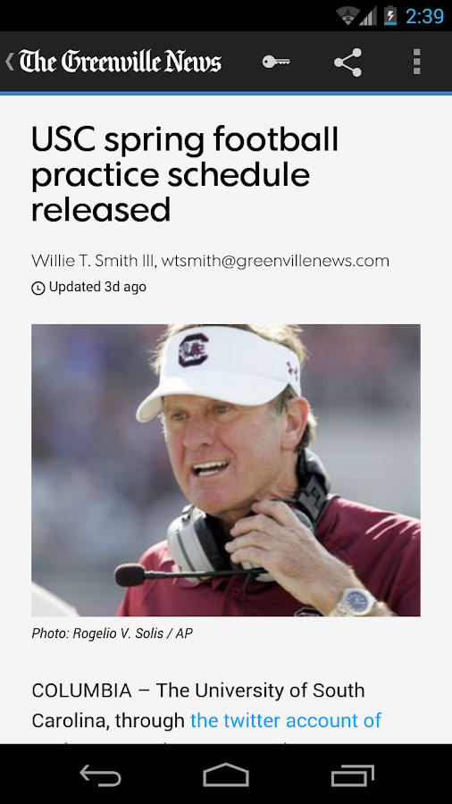 The Greenville News Android Apps on Google Play