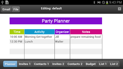 Party Planner