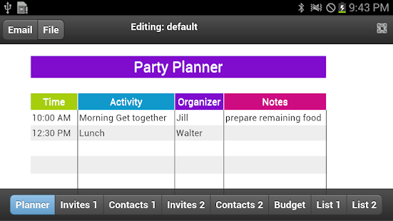 Free Party Planner APK for PC