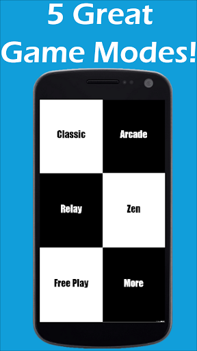 Black And White Piano Tiles
