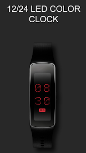 download 24/12 LED Clock for Gear Fit free