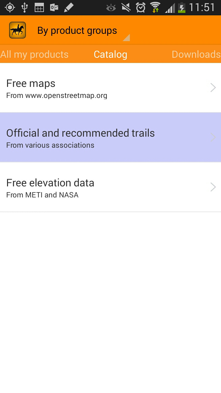 Horsetrails Screen 3