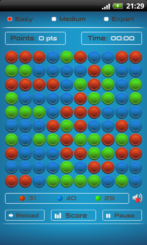 Android application Bubble Pop screenshort