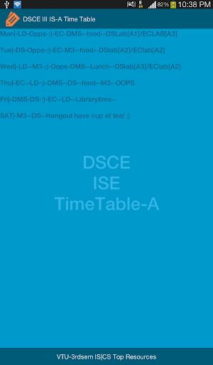 【免費教育App】VTU 3rd SEM DSCE IS-APP點子