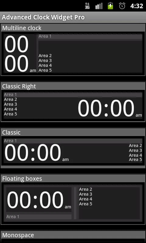 Advanced Clock Widget Pro - screenshot