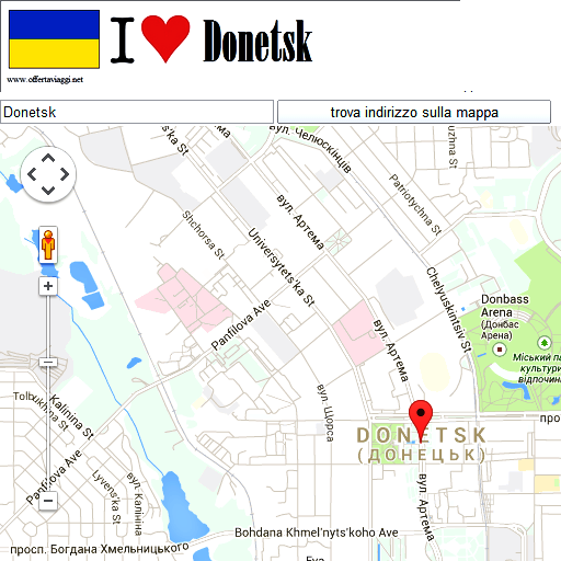 Donetsk maps