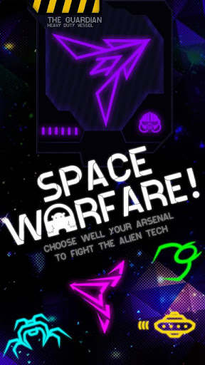 Neon Wars: Space Race Game App