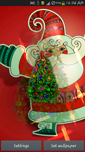 Christmas Tree Live Wallpaper