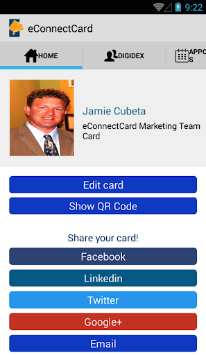 eConnectCard Business Cards