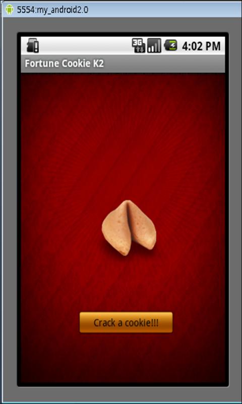 Fortune Cookie K2 Screen 2