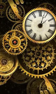 Gold Clock Live Wallpaper HD - screenshot thumbnail