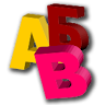 Alphabet for children Application icon