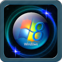 Stylish W 8 Lock icon