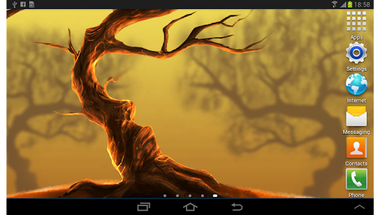 Woody Land : Tree live wallpaper Parallax 3D Pro - App Android su