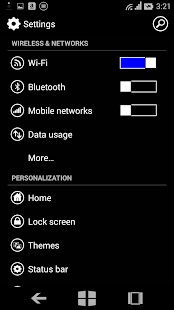 Free CM11 Theme - Eight Point One B APK for Android
