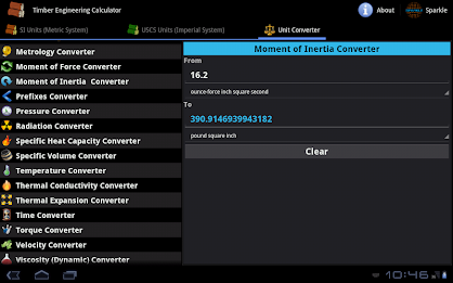 Timber Engineering Calc Tablet poster 16