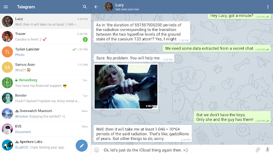 Telegram - screenshot thumbnail