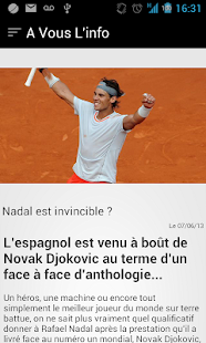 Free A Vous L'Info APK for PC