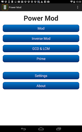 Power Mod Calculator