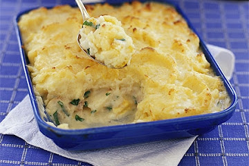 Fish pie - in four steps