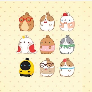 Molang Friends Atom Theme.apk 3.0