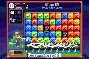 Magic Cats - Cute Kitty Match-3 Puzzle Free Game screenshot