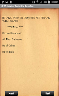 Lastest KPSS İnkılap Tarihi Kodlamalar APK for PC