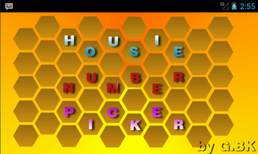 Housie Number Picker