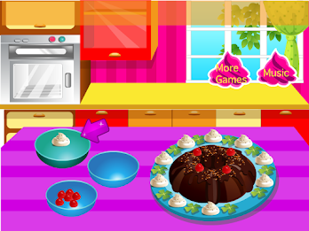 Chocolate Cake Cooking poster 8