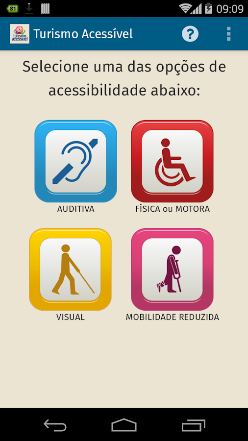    Turismo Acessível- screenshot  
