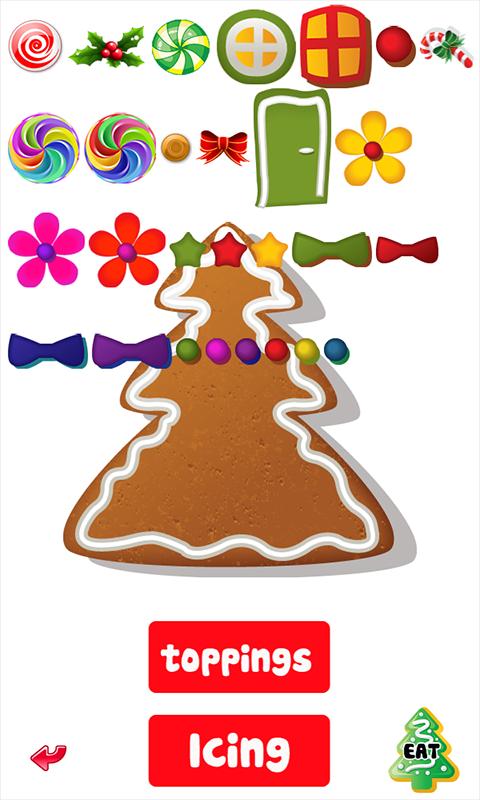 Gingerbread Cookie Decorator! Screen 3
