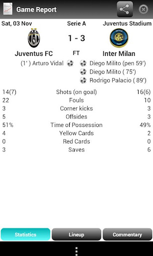 【免費運動App】Serie A Live Score-APP點子