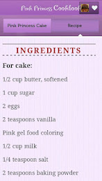 Pink Princess Cookbook poster 5