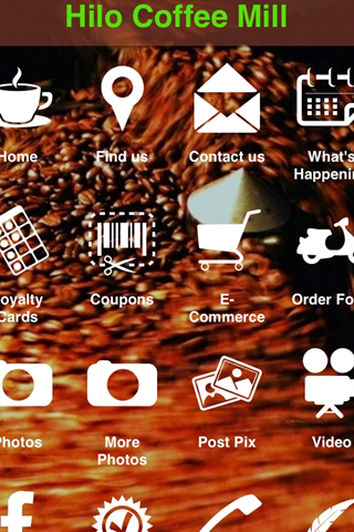 Android application Hilo Coffee Mill - Hawaii screenshort