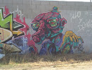 Grafiti AquiHueleAPitufo