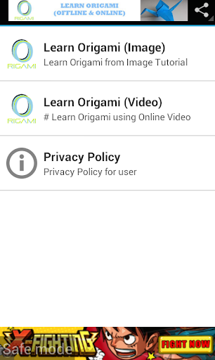 Origami Guide App in HD