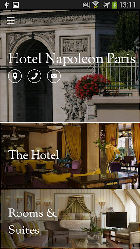 【免費旅遊App】Hotel Napoleon Paris-APP點子