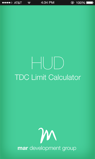 HUD TDC Calculator