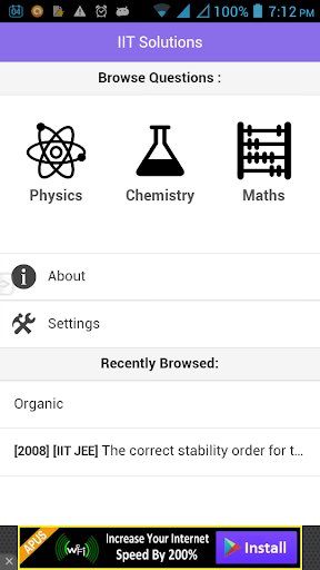 IIT JEE Solutions