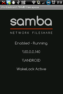 Samba Filesharing for Android - screenshot thumbnail