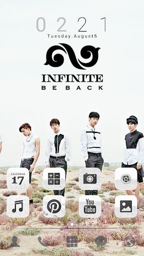 INFINITE back 도돌런처 테마